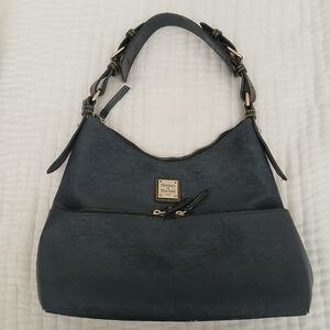 Dooney & Bourke Black Leather Shoulder Bag